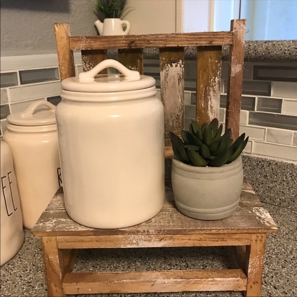 Rae Dunn RICE Canister - Picture 3 of 7